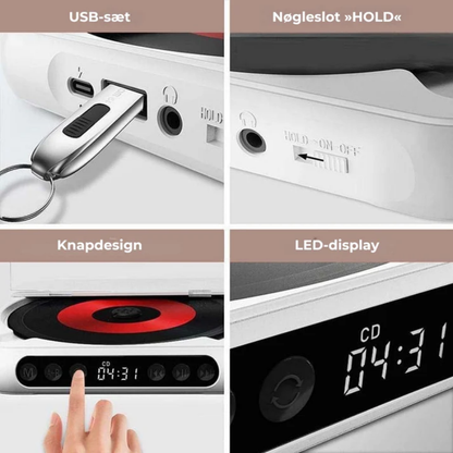 RetroLyd™ | Smart cd-afspiller