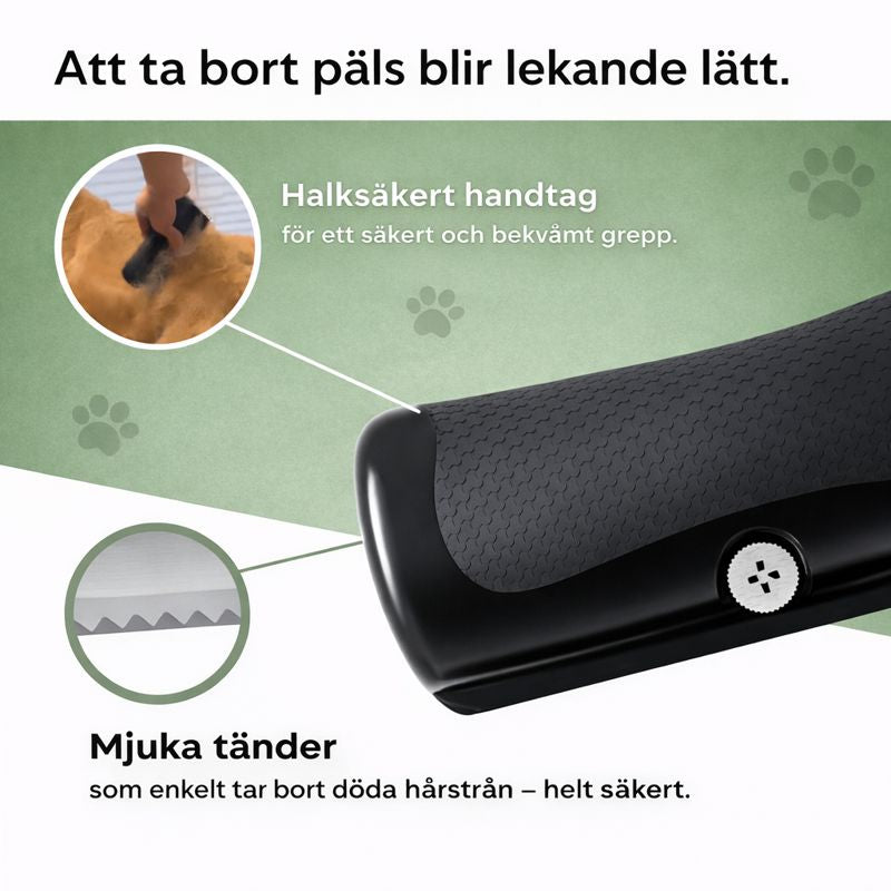MjukPäls™ | Mjuk borste för vinterpälsar