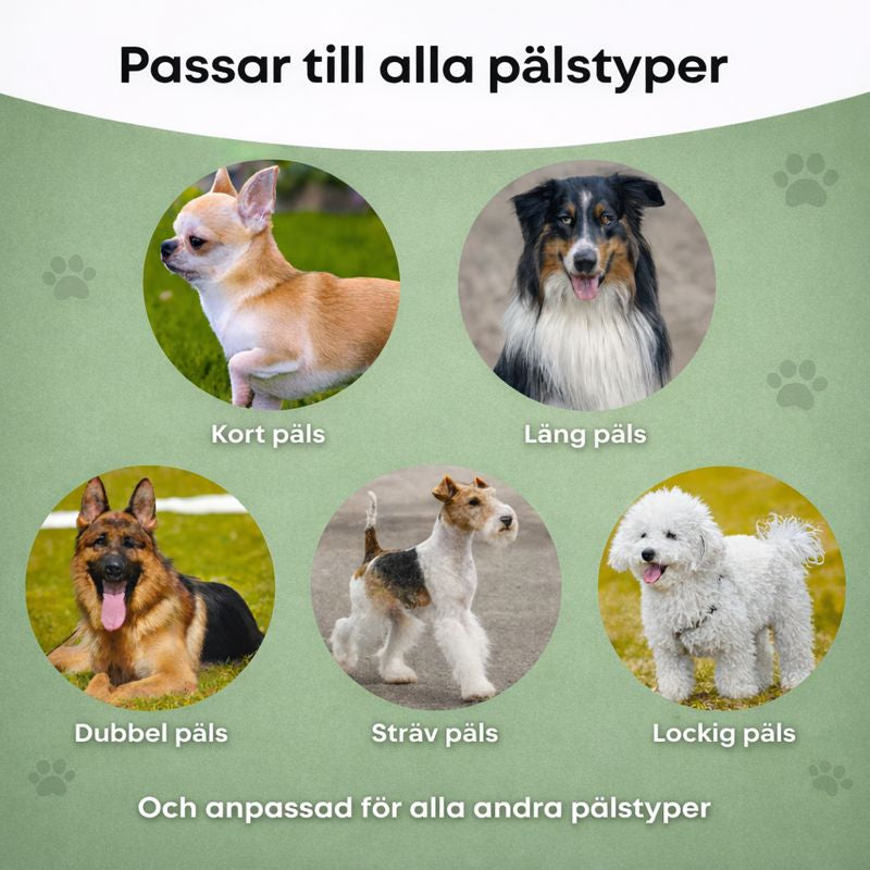 MjukPäls™ | Mjuk borste för vinterpälsar