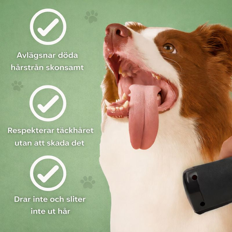 MjukPäls™ | Mjuk borste för vinterpälsar