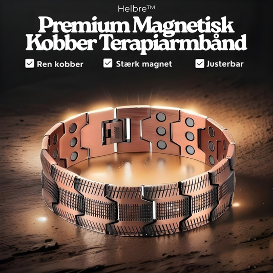 Helbre™ | Premium Magnetisk Kobber Terapiarmbånd