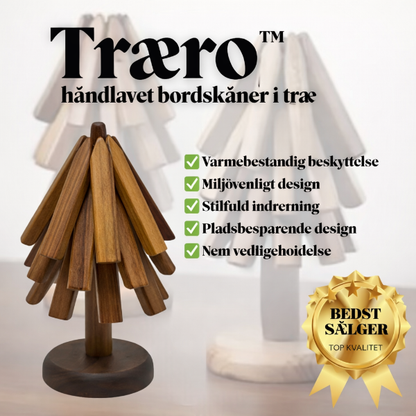 Træro™ | Træ Bordskånere & Varmeresistent Bordmåtte